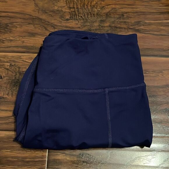 Prana Purple Athletic Athleisure Cropped Leggings - Picture 1 of 10